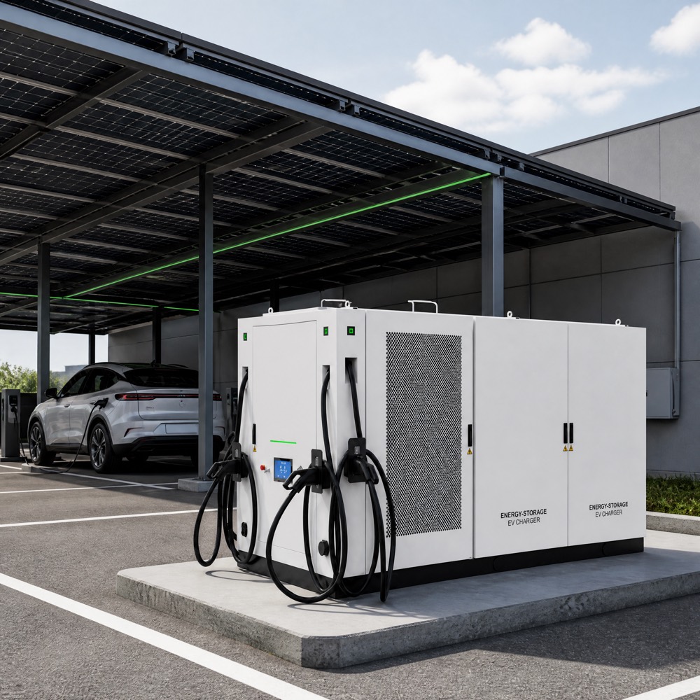 Advanced Municipal BESS Energy Storage EV Fast Charger Fleet Commercial 120kW 241kWh 240kW 260kWh - After-Sales Support and OEM ODM Service