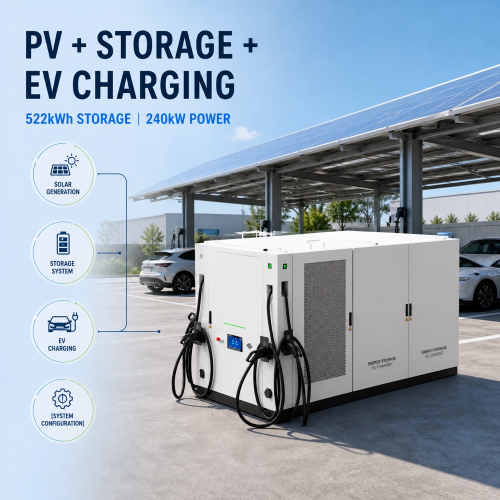Microgrid BESS Battery Energy Storage EV Charging Infrastructure Japan 120kWh 60kW 232kWh 120kW Industrial - Peak Shaving and Demand Charge Reduction