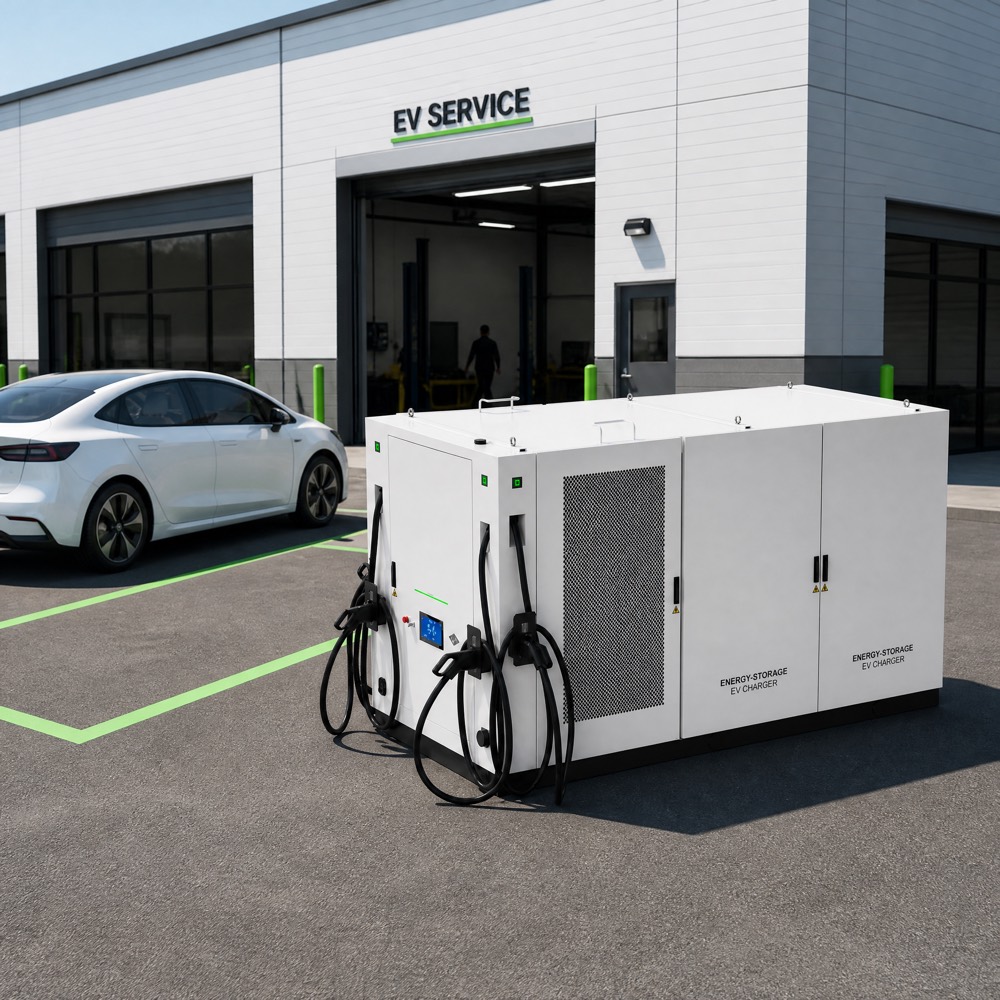 Solar Plus Storage BESS EV Charging Microgrid System Australia 482kWh 320kW Project Supply - Peak Shaving and Demand Charge Reduction