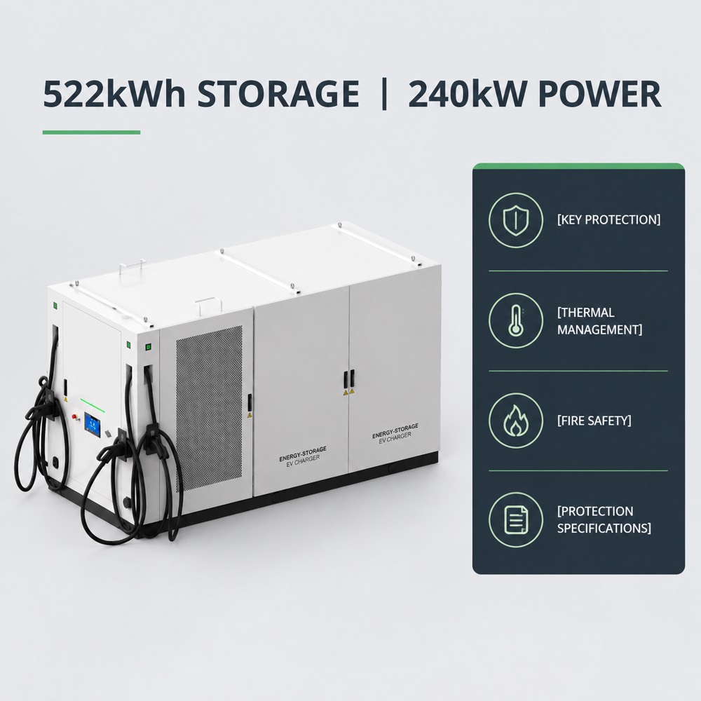 OCPP Smart BESS EV Charging Energy Storage System Japan V2H 522kWh 240kW Utility Deployment - After-Sales Support and OEM ODM Service