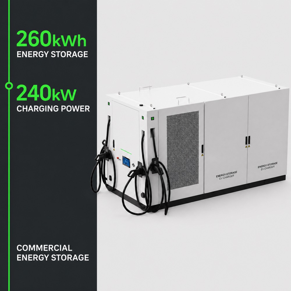 Modular BESS Energy Storage EV Fast Charging System Australia 241kWh 160kW Remote Applications - After-Sales Support and OEM ODM Service