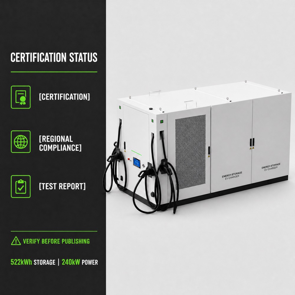 Scalable BESS Battery Energy Storage EV Charging Infrastructure Africa South 216kWh 120kW 372kWh 240kW - After-Sales Support and OEM ODM Service