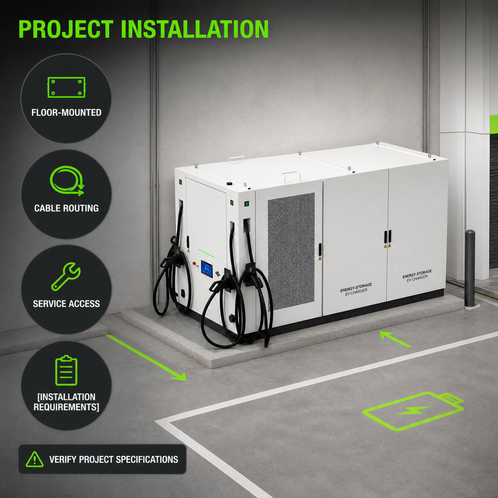 Load Balancing BESS Energy Storage EV Fast Charger Generator 522kWh 240kW 60kWh 30kW Energy - After-Sales Support and OEM ODM Service