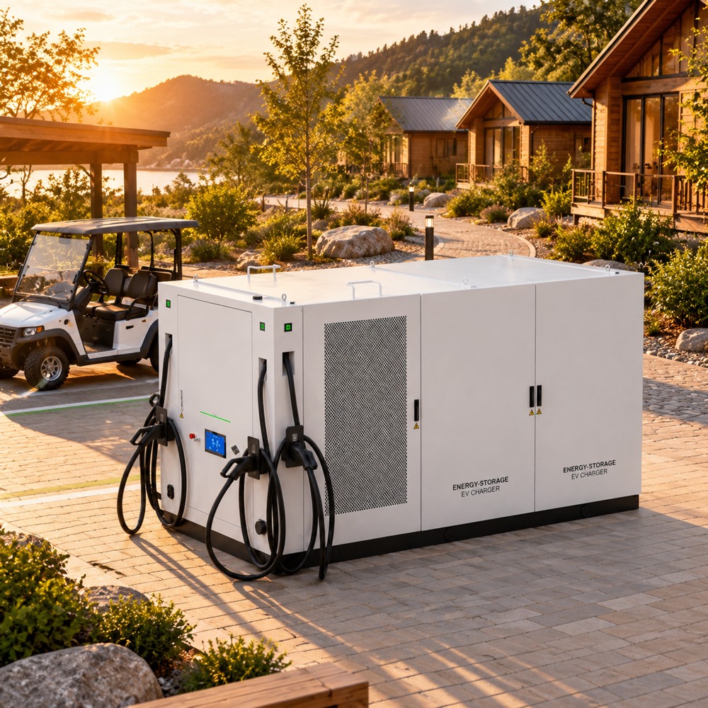 Integrated BESS Battery Storage EV Charging Energy System Saudi Desert 216kWh 120kW Remote Applications - Outdoor-Rated Durability and Global Certification