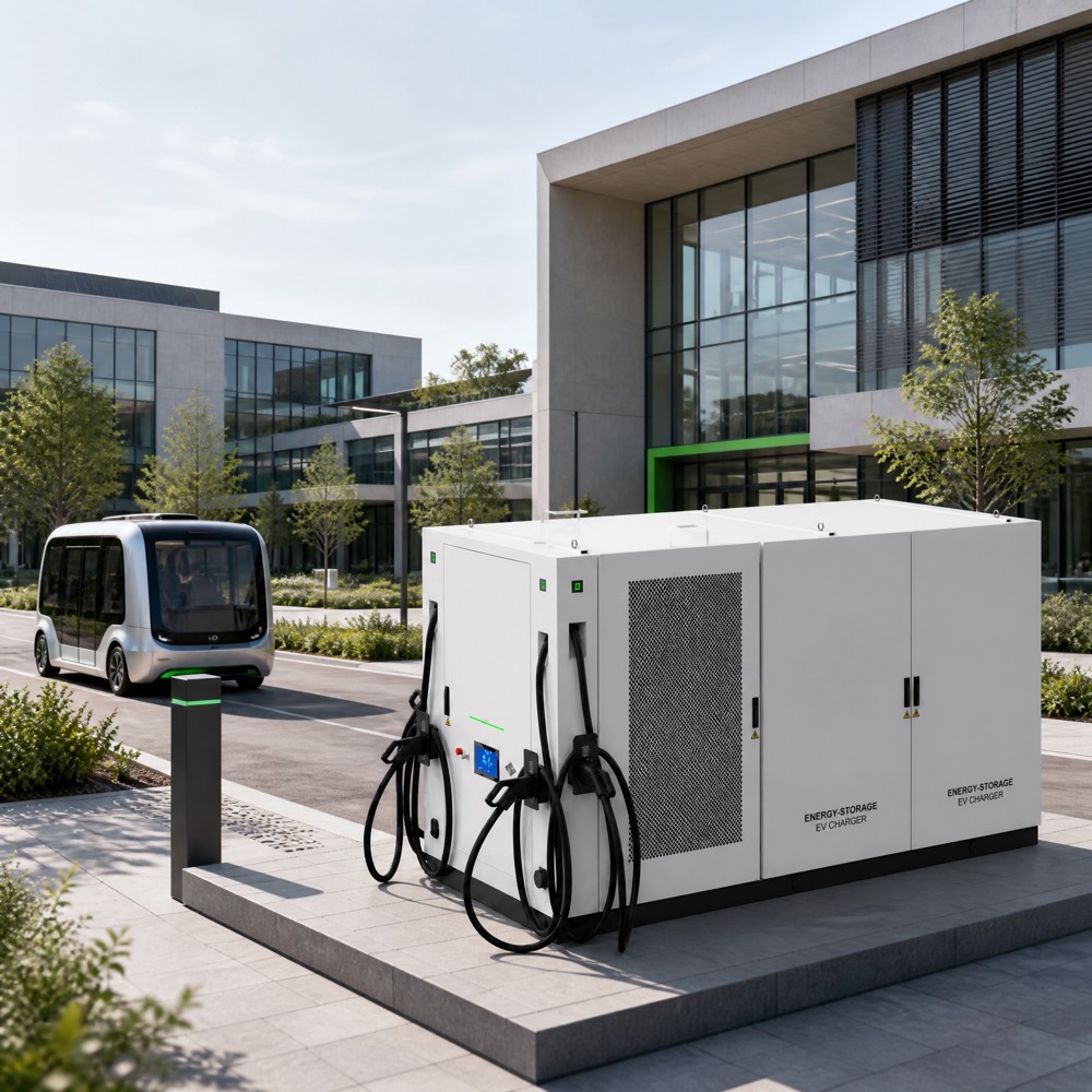 Industrial BESS Energy Storage DC Fast EV Charger LFP 418kWh 180kW 960kWh 400kW Project - Modular Scalability and Flexible Deployment