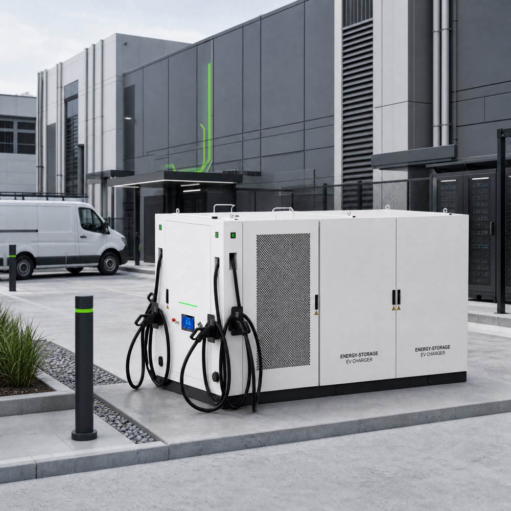 Solar Plus Storage BESS EV Charging Microgrid System India Fleet 120kWh 60kW Wholesale Supply - Modular Scalability and Flexible Deployment