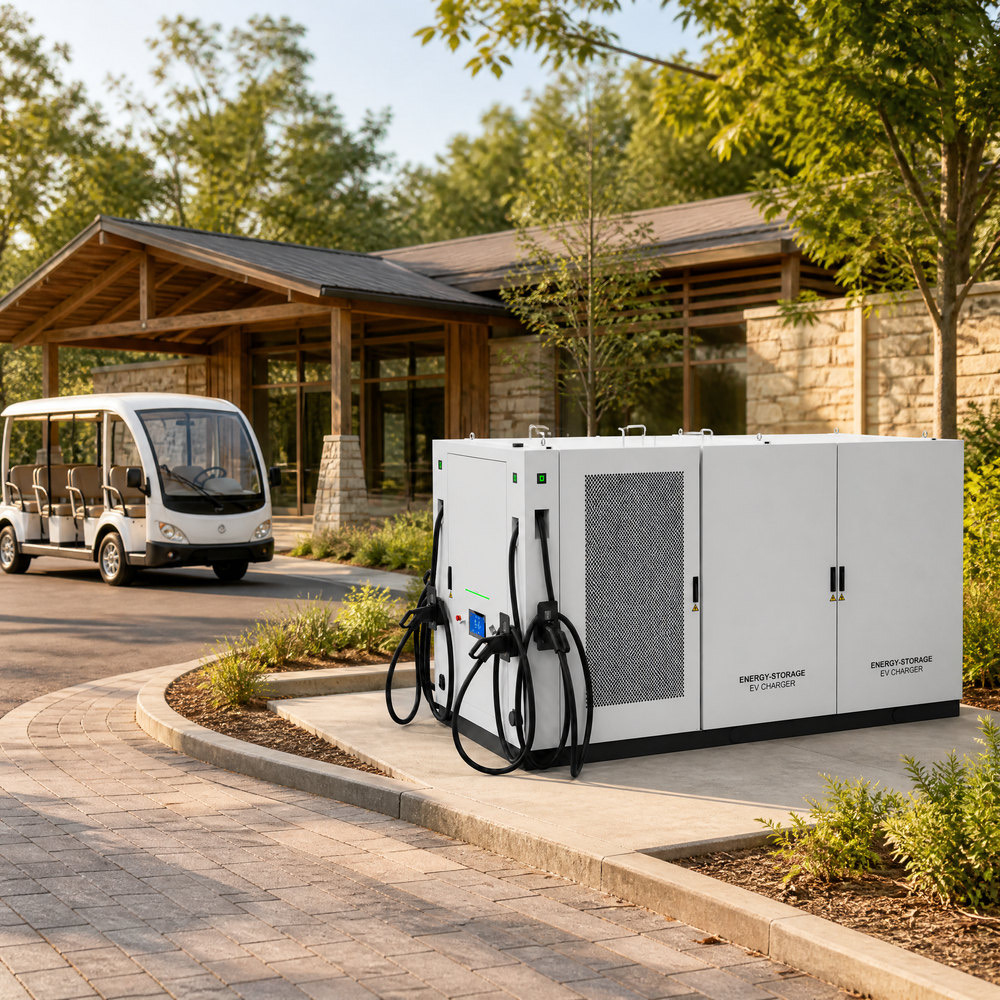 Advanced Solar BESS Battery Storage EV Charging System Generator Fleet 418kWh 180kW 960kWh 400kW - Solar Integration and Off-Grid Resilience