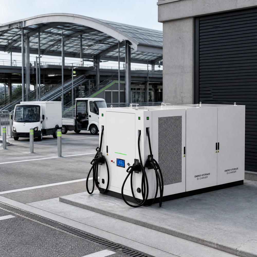 Load Balancing BESS Energy Storage EV Fast Charger Grid 241kWh 160kW Factory Supply - Outdoor-Rated Durability and Global Certification
