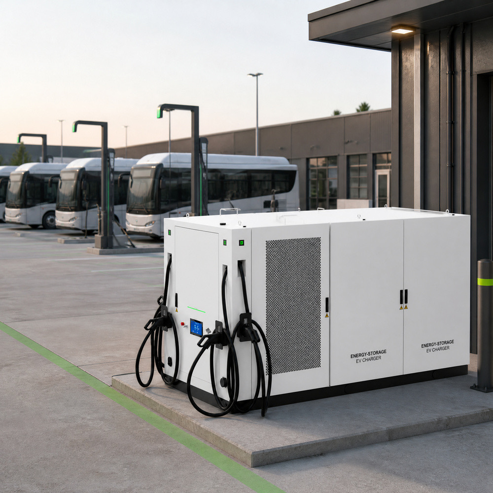 Demand Charge BESS Battery Storage EV Charging System Peak Grid 50kW 93kWh Wholesale Supply - LFP Battery Safety and Long Cycle Life