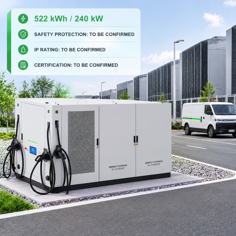 Grid Connected BESS Battery Storage EV Charging Station Maximum Demand 1000kWh 480kW 200kWh 120kW - Solar Integration and Off-Grid Resilience