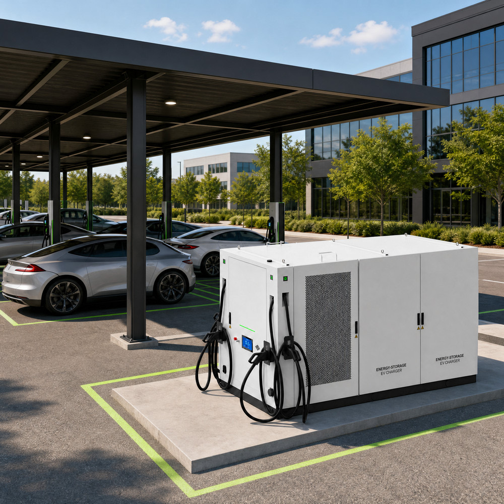 Scalable BESS Battery Energy Storage EV Charging Infrastructure Grid 482kWh 320kW 1000kWh 480kW Industrial - Outdoor-Rated Durability and Global Certification