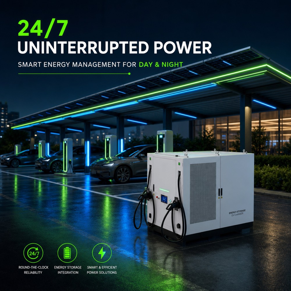 Commercial BESS Battery Energy Storage EV Charging Station V2G EMS 120kWh 60kW 232kWh 120kW - Solar Integration and Off-Grid Resilience