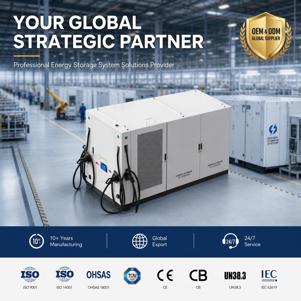 Reliable Decentralized BESS Energy Storage EV Charging Station Commercial Fleet 232kWh 120kW 418kWh 180kW - LFP Battery Safety and Long Cycle Life