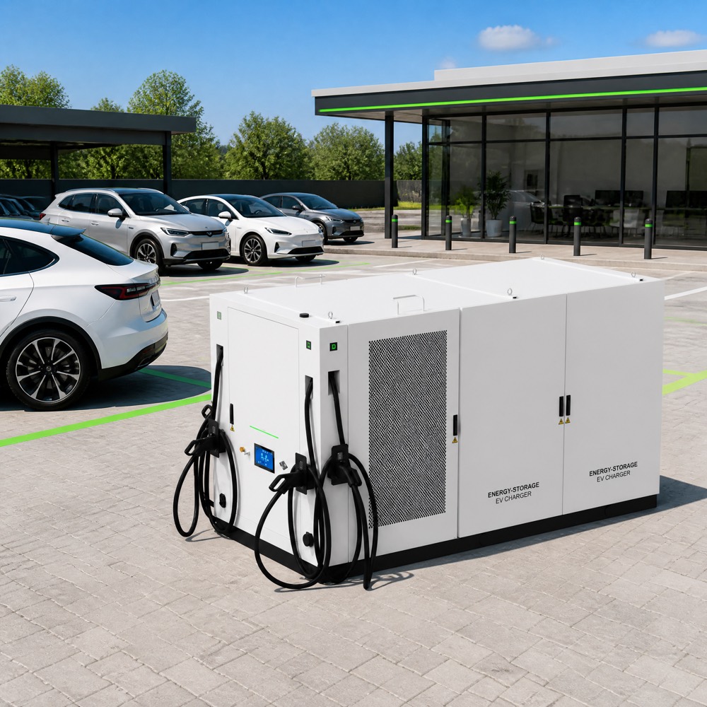 Smart BESS Battery Energy Storage EV Charging Solution V2G Grid 160kWh 90kW 216kWh 120kW - Solar Integration and Off-Grid Resilience