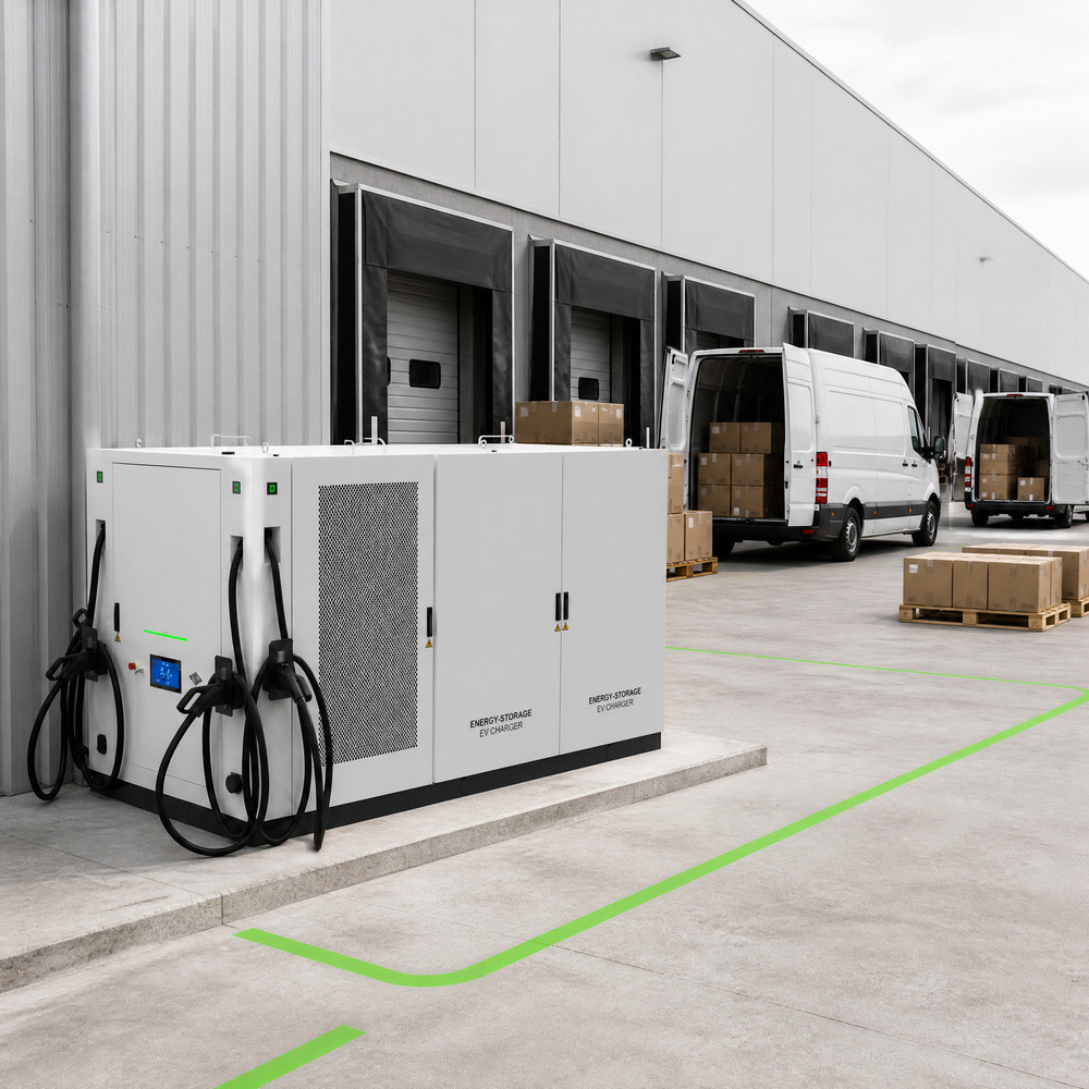 Public Charging BESS Energy Storage EV Station Fleet Commercial 418kWh 200kW 1MWh 480kW Project - Smart Management, OCPP and Remote Control