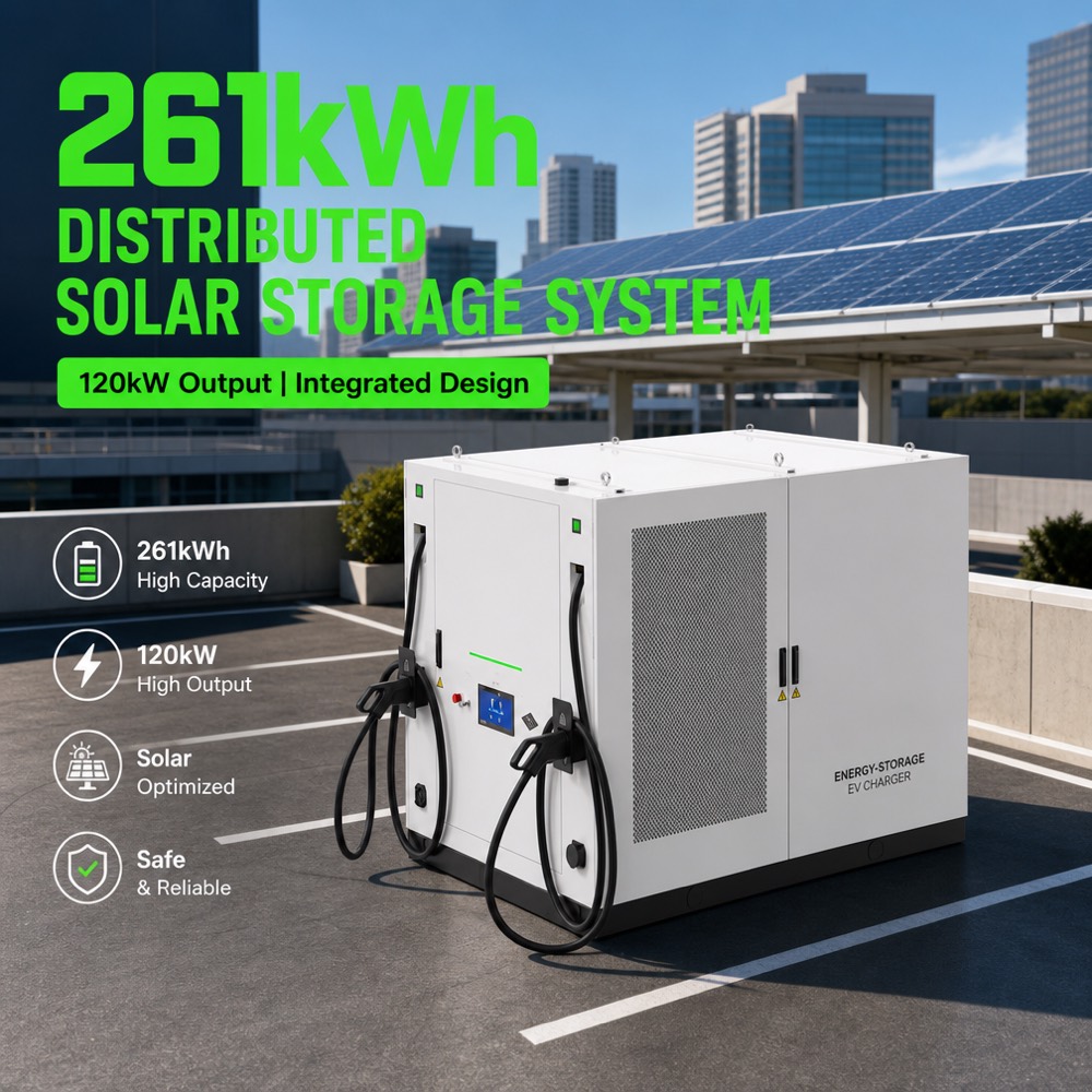 Scalable BESS Battery Energy Storage EV Charging Infrastructure FCAS Solar 240kW 260kWh 482kWh 320kW - Smart Management, OCPP and Remote Control