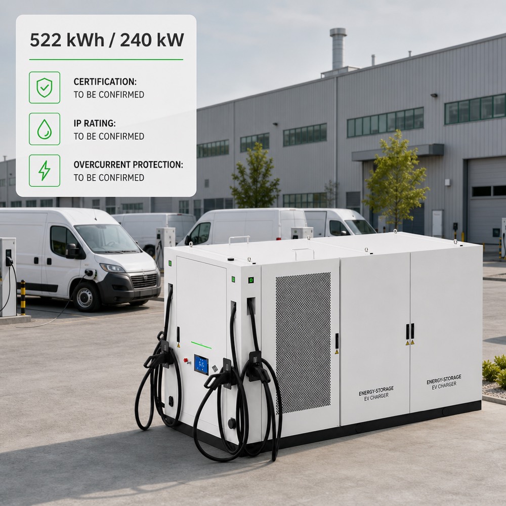 Akylly BESS Batareýa Energiýa Saklaýjy EV Zarýad Çözgüdi 100kW 240kWh 418kWh 200kW Iň Ýokary Syrmak - Akylly Dolandyryş, OCPP we Uzakdan Dolandyryş