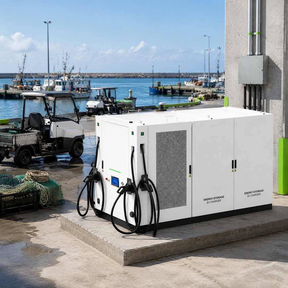 Wholesale BESS Battery Storage EV Charging Station Firming Fleet 216kWh 120kW 372kWh 240kW Solar - Integrated BESS and DC Charging Architecture