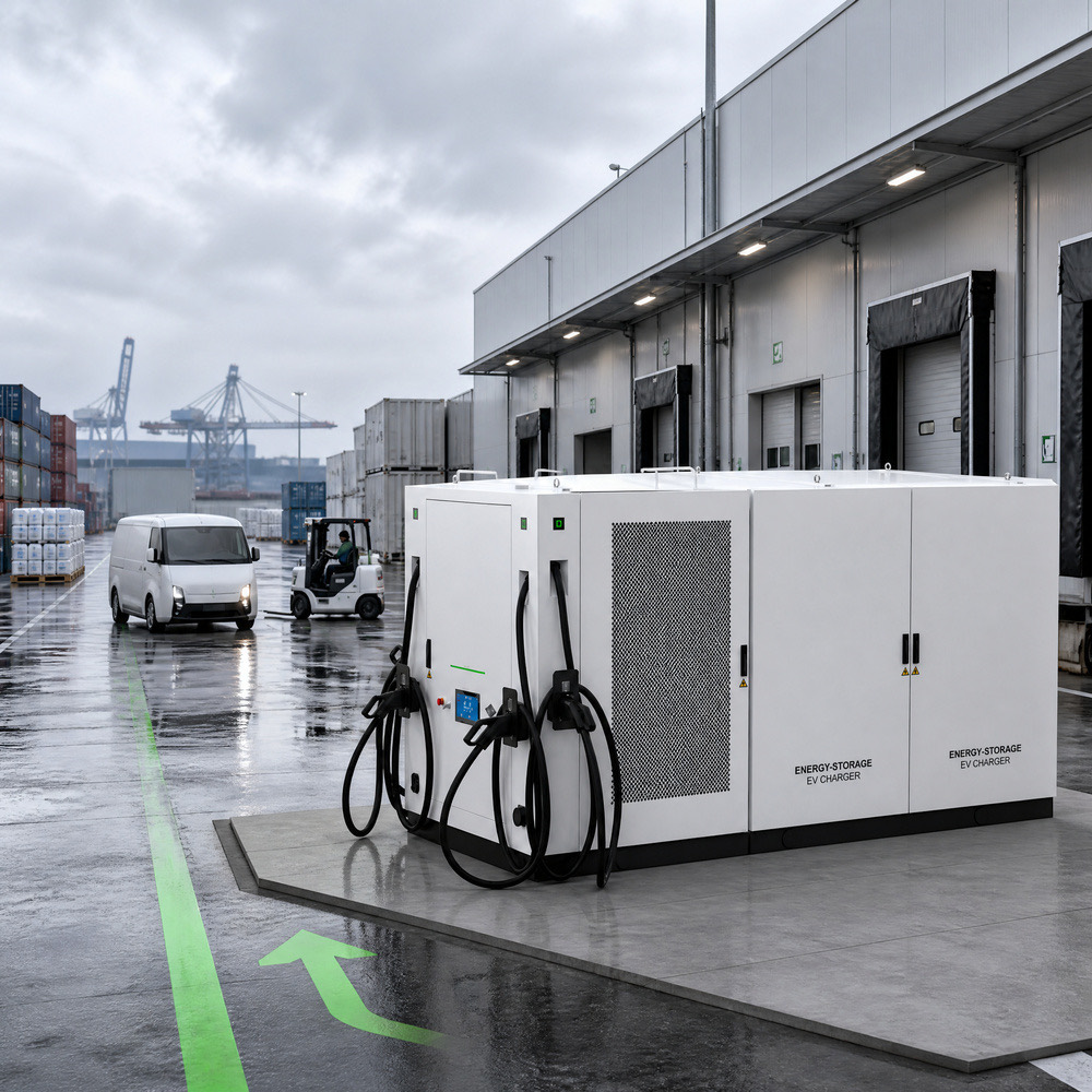 Advanced BESS Project Storage DC Fast EV Charger Fleet 1MWh 480kW Commercial Applications - After-Sales Support and OEM ODM Service