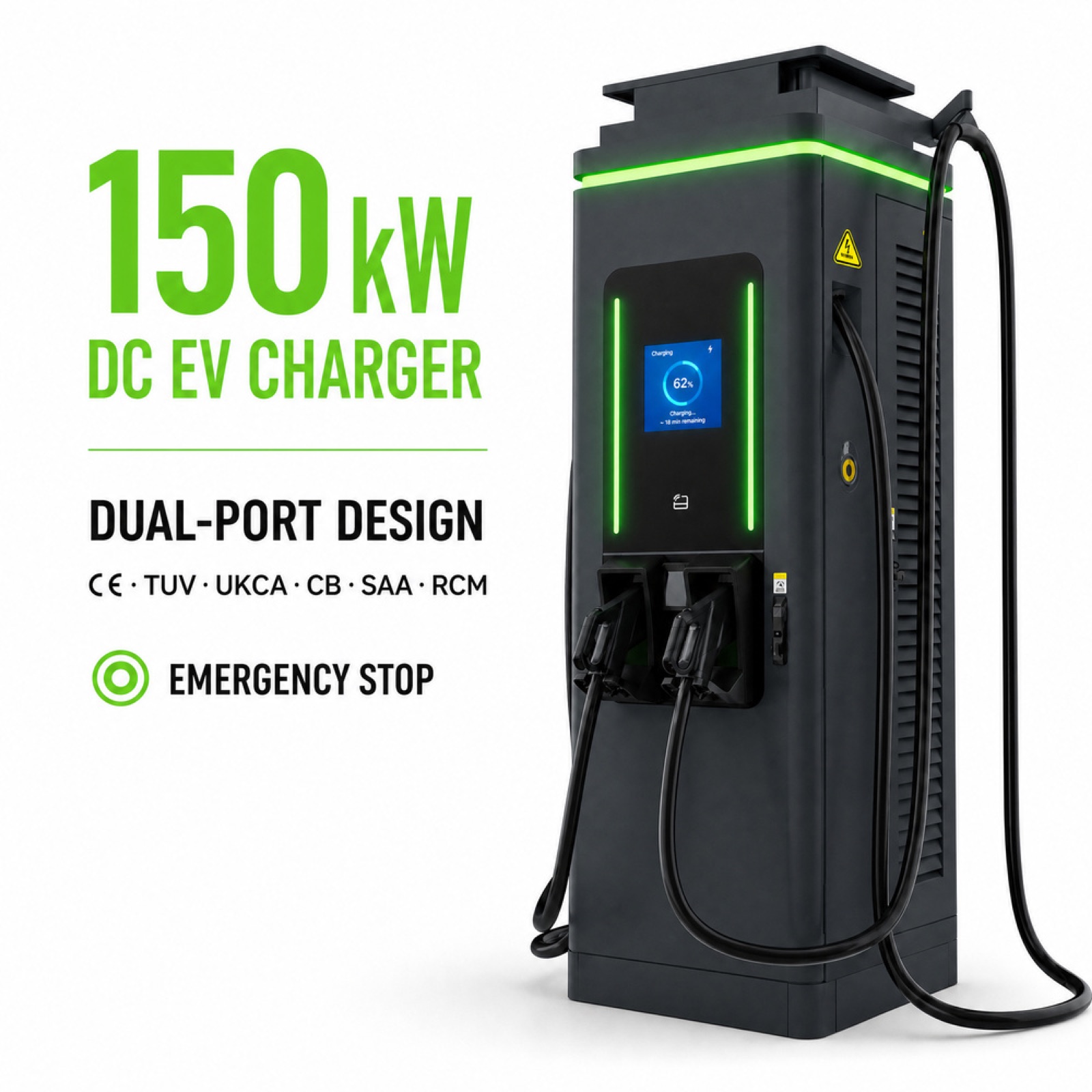 280kW 350kW 420kW Rugged CCS2 Direct PV To EV DC DC Charger Municipal Fleet - Fast Deployment Across Many Commercial Sites