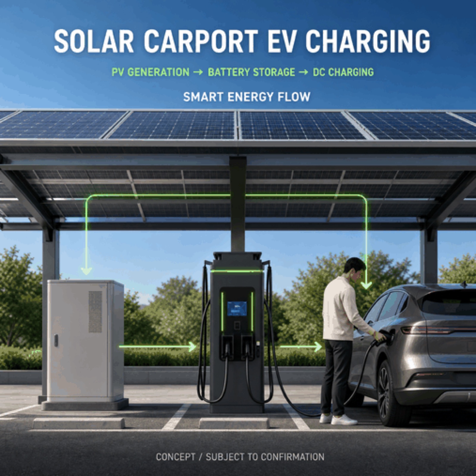 150kW 90kW 800V High Power EV Charger Renewable Fleet Truck Charging Station Modular Design - Safety, Compliance and Long Service Life