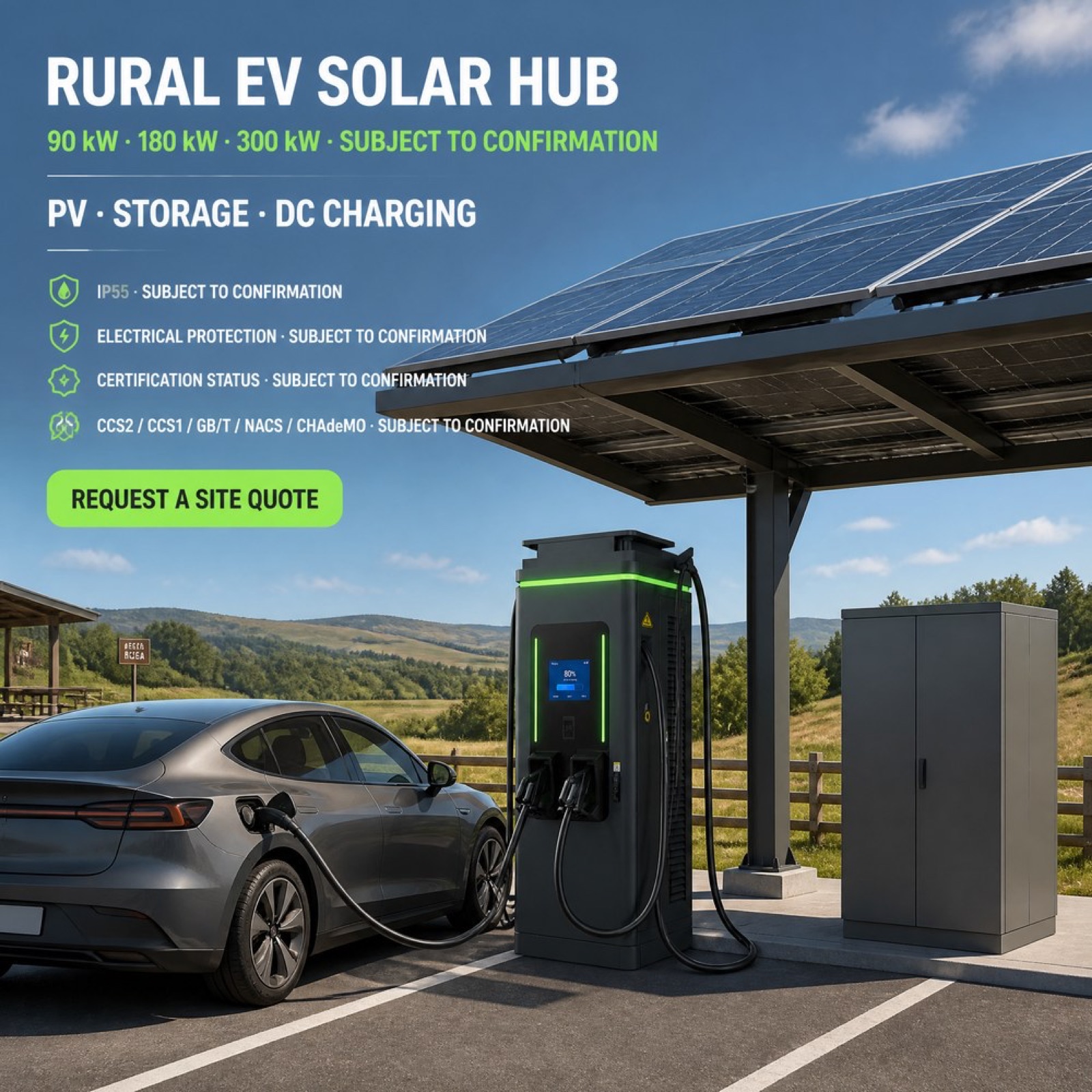 Bidirectional DC EV 480kW 60kW 360kW Charger Smart V2G Port Logistics Charging Cloud Managed - Flexible 480kW-360kW Floor-Standing DC Power