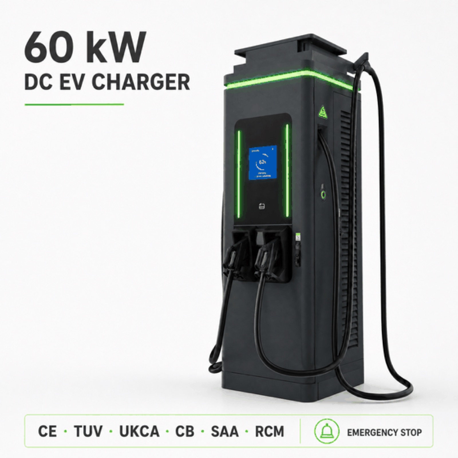 160kW 210kW 300kW EMS Fleet Hybrid Solar DC DC EV Charging System Energy Charging - Smart, Networked and Payment-Ready DC Charger