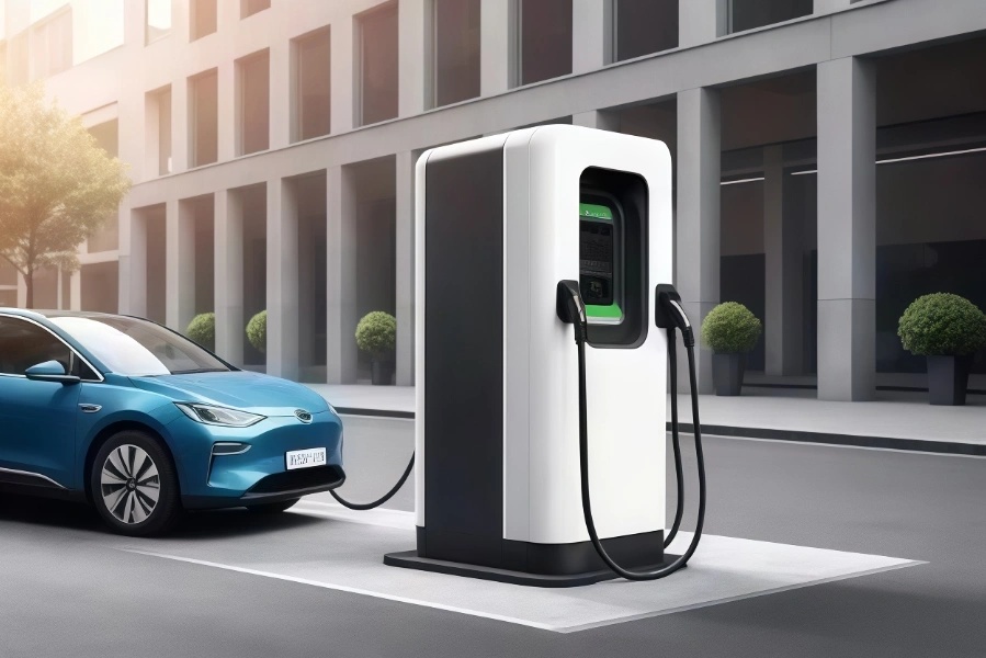 CCS1 350KW  DC charger station_1