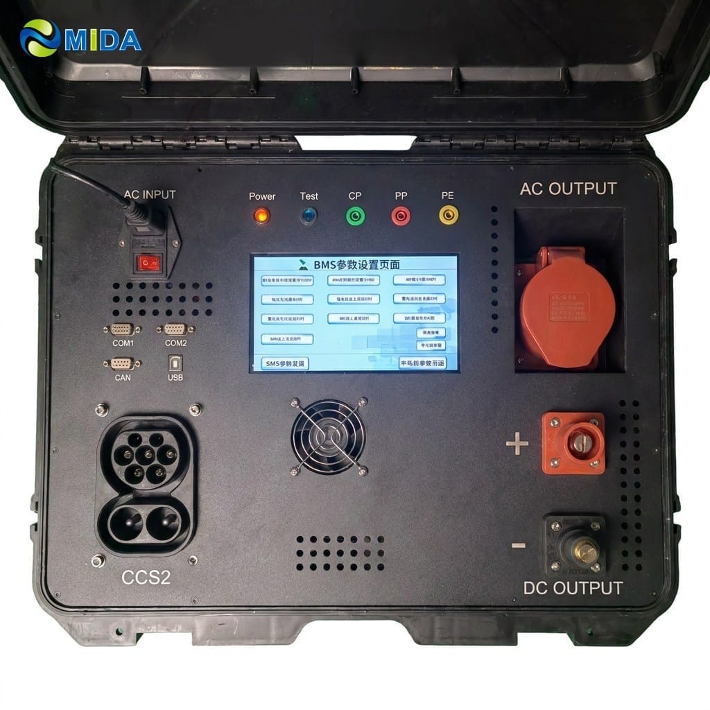 CCS2 EV Charger Tester 20kw