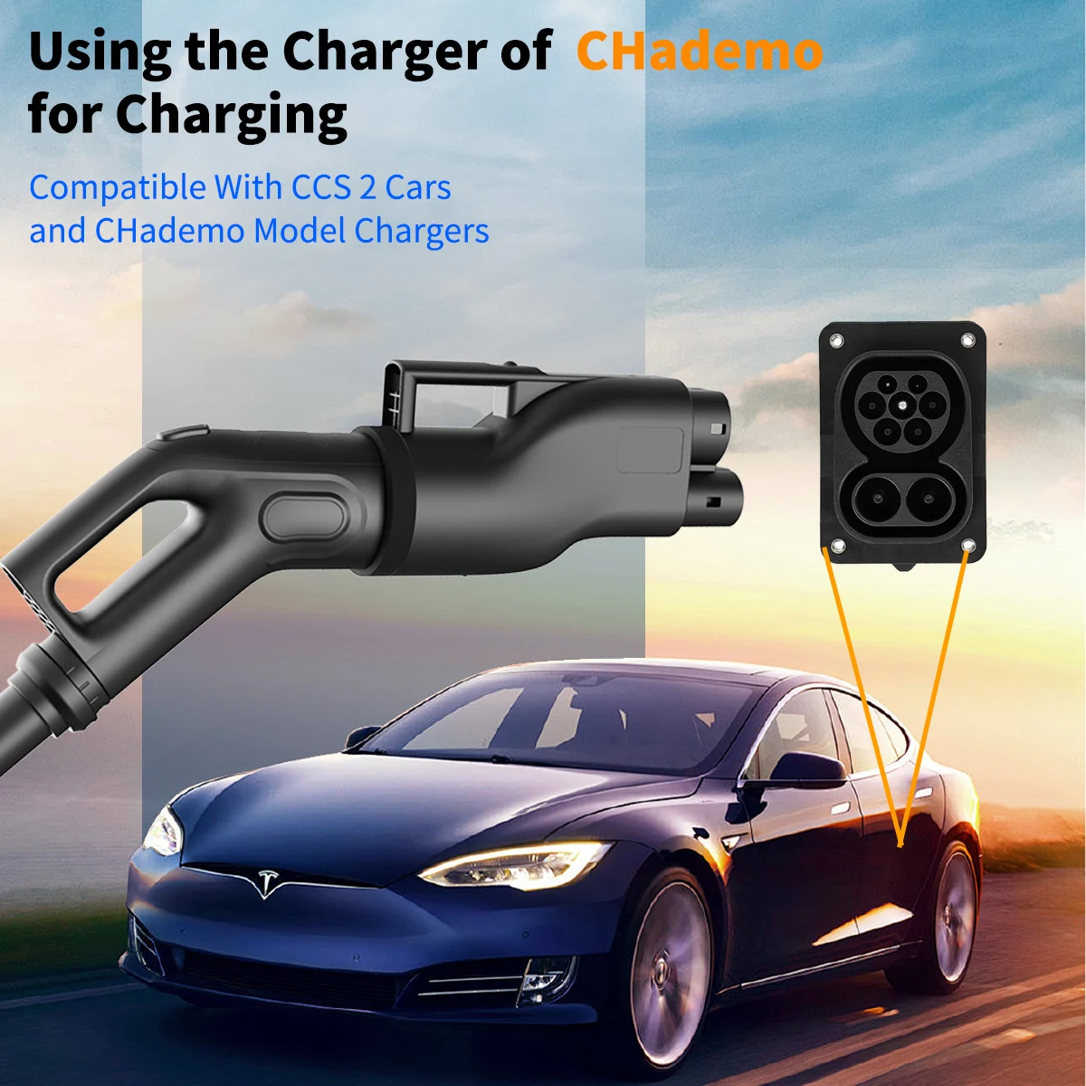 CHAdeMO CCS 2 EV-ADAPTER