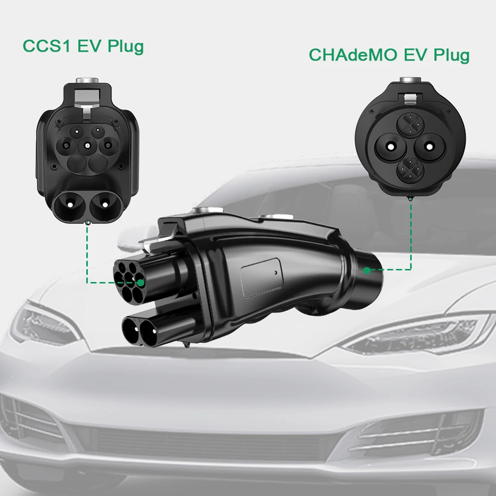 DC 250A CCS2 TILL CHAdeMO-KONTAKT