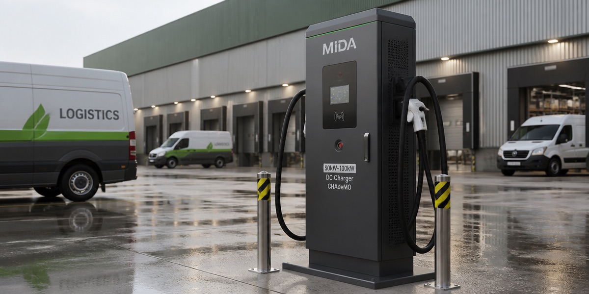 80kW 160kW DC Fast Charger Station for Airport and Port Logistics