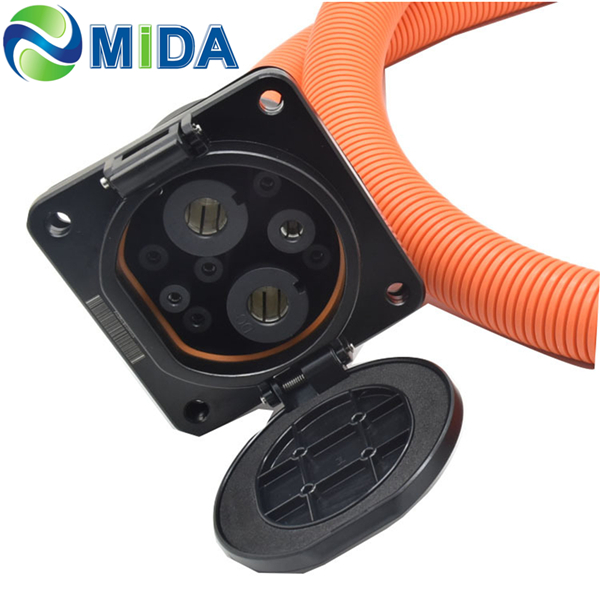 China 200A DC GBT Socket Connector EV Car For Vehicle End GB/T Charging ...