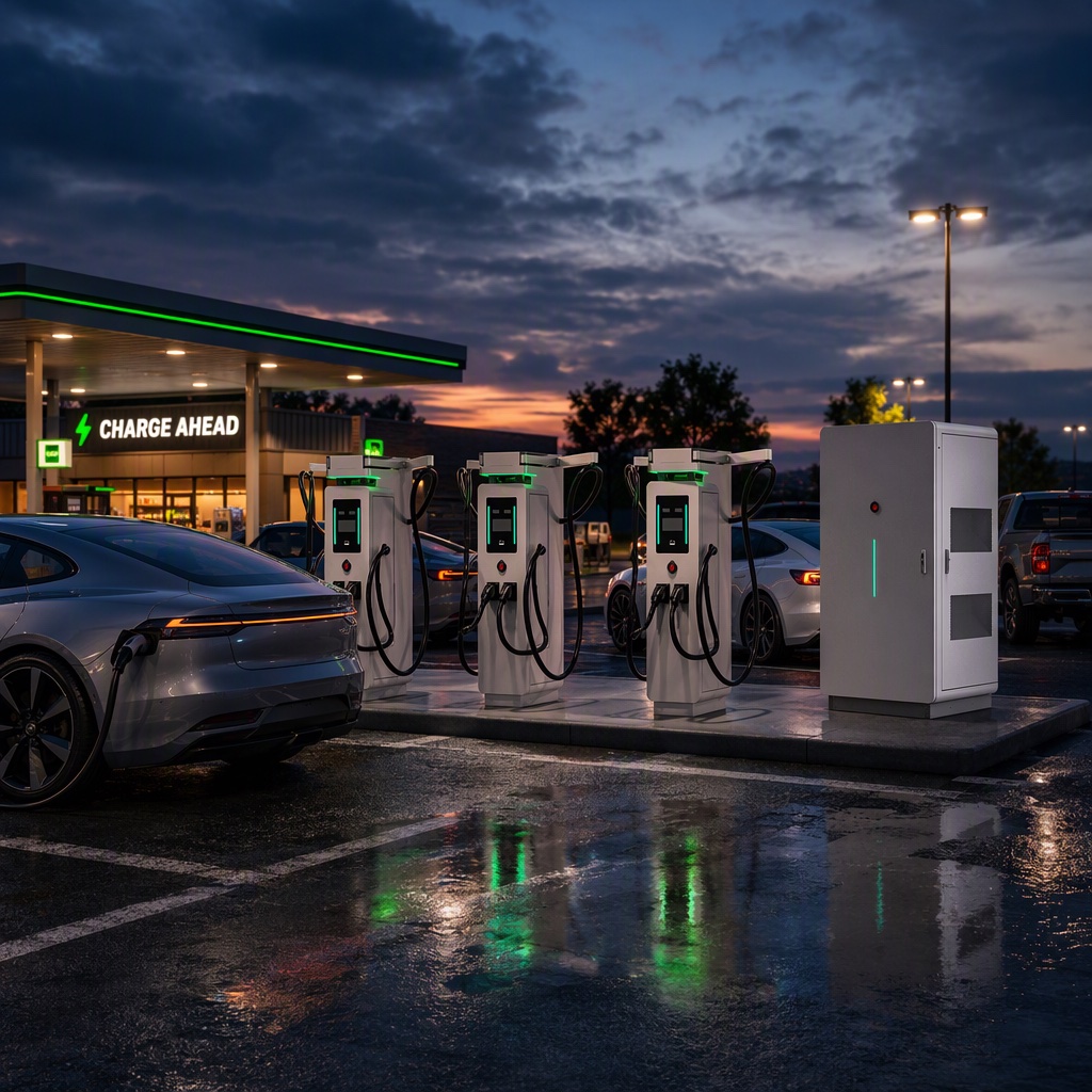 Split Type DC Fast Charging Station 360kW