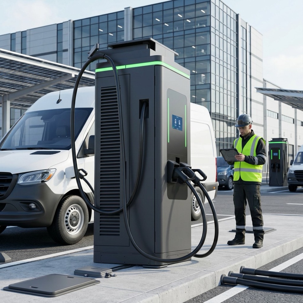 MIDA-180kW-GBT-DC-Fast-Charging-Station-Public-Hub