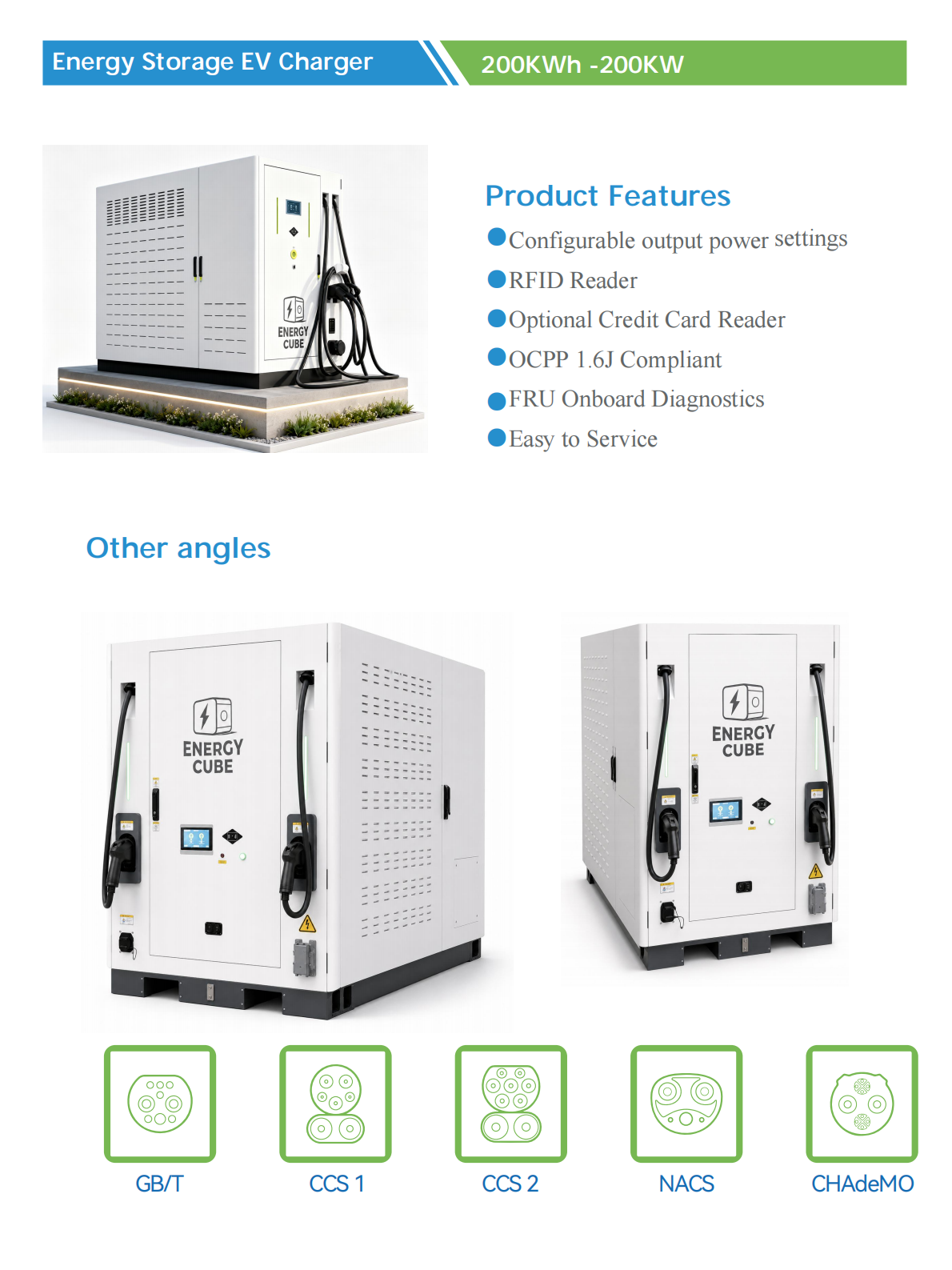 MIDA 200kwh-120kw Energy Storage EV Charger_02