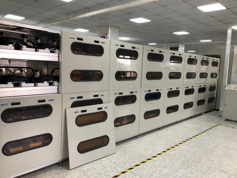 MIDA Portable EV Charger Aging and Testing Racks