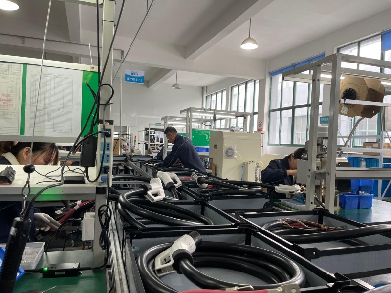 MIDA Type 2 EV Charging Cable Production