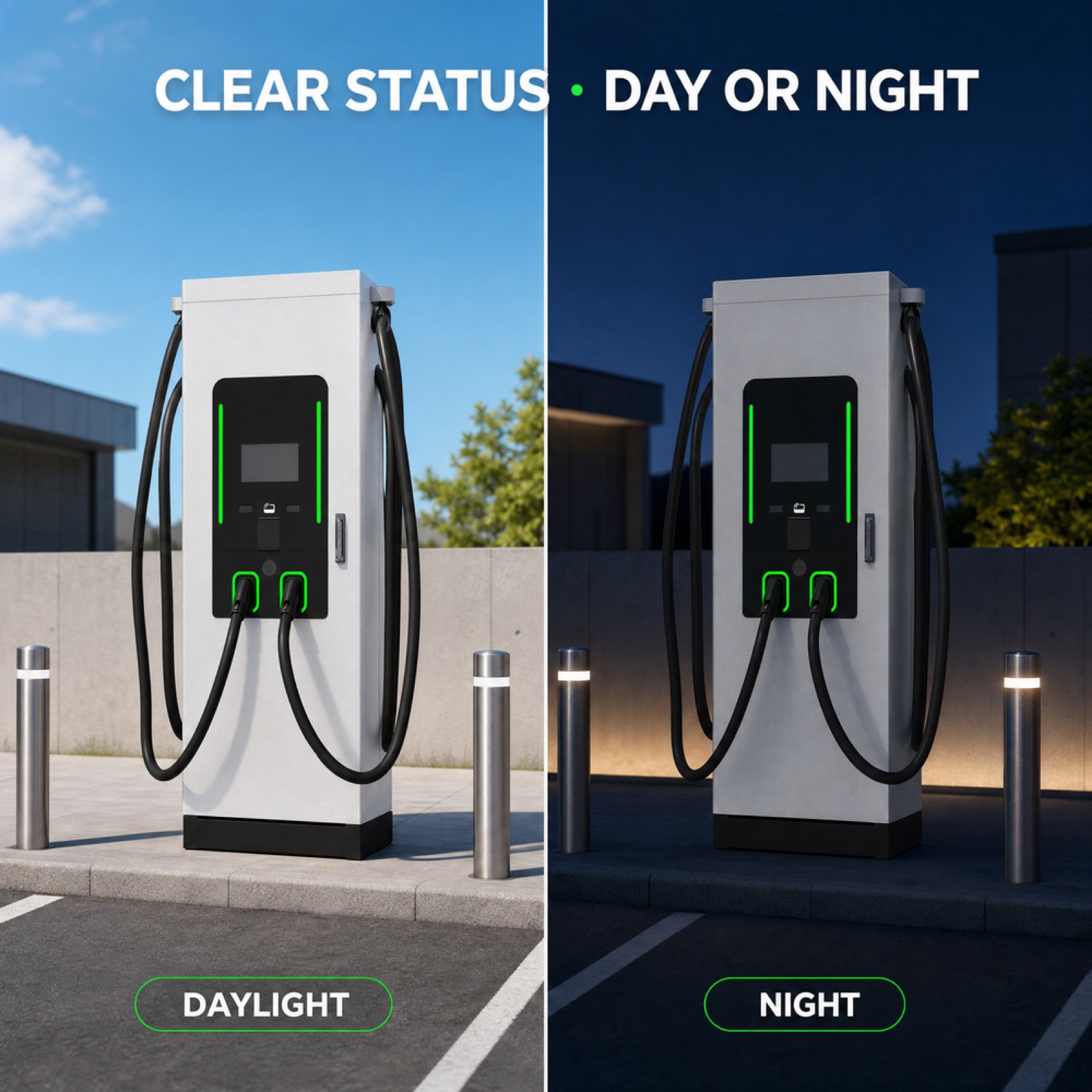 MIDA 60kW 90kW 120kW Pedestal Fast Charging Station Cloud Managed CCS2 Public - Built for Demanding Outdoor Commercial Duty