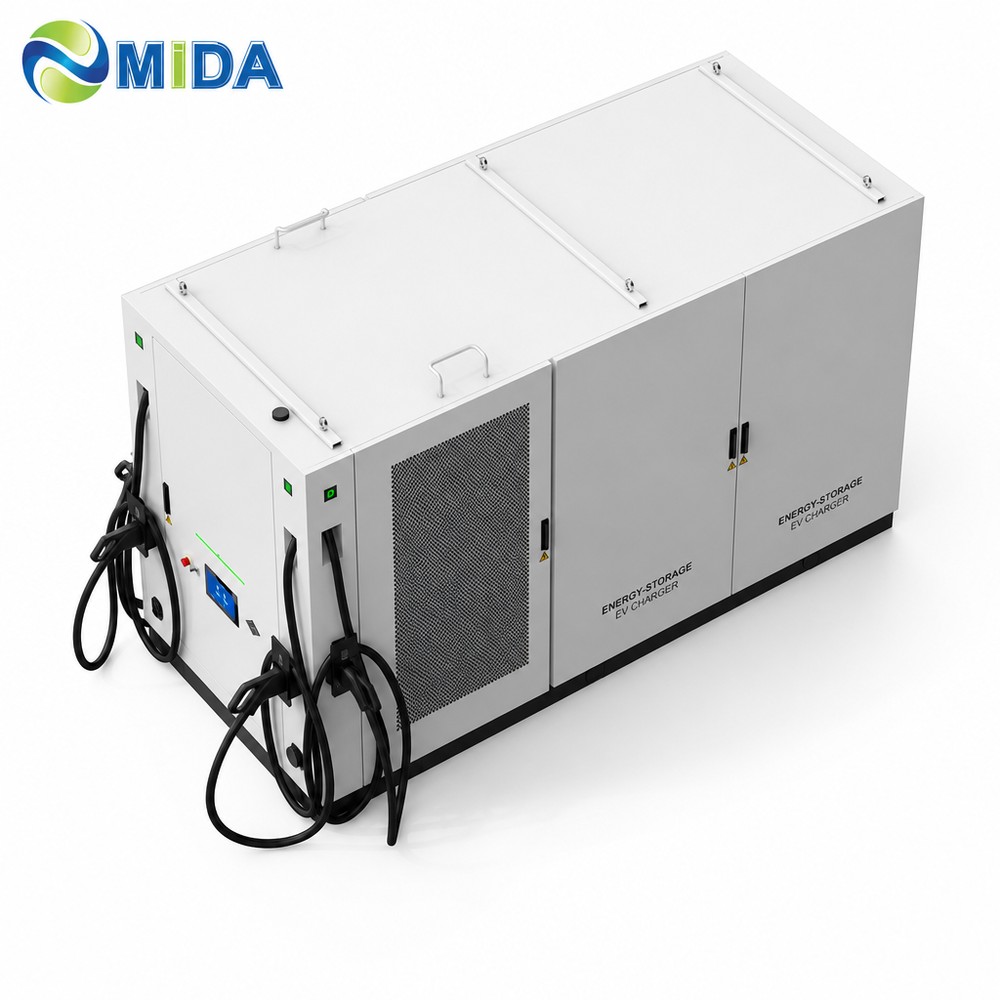 200kWh 120kW Grid Connected Solar Storage EV Station Commercial Fleet Charging Infrastructure Deployment Projects - Safe, Modular and Remotely Managed