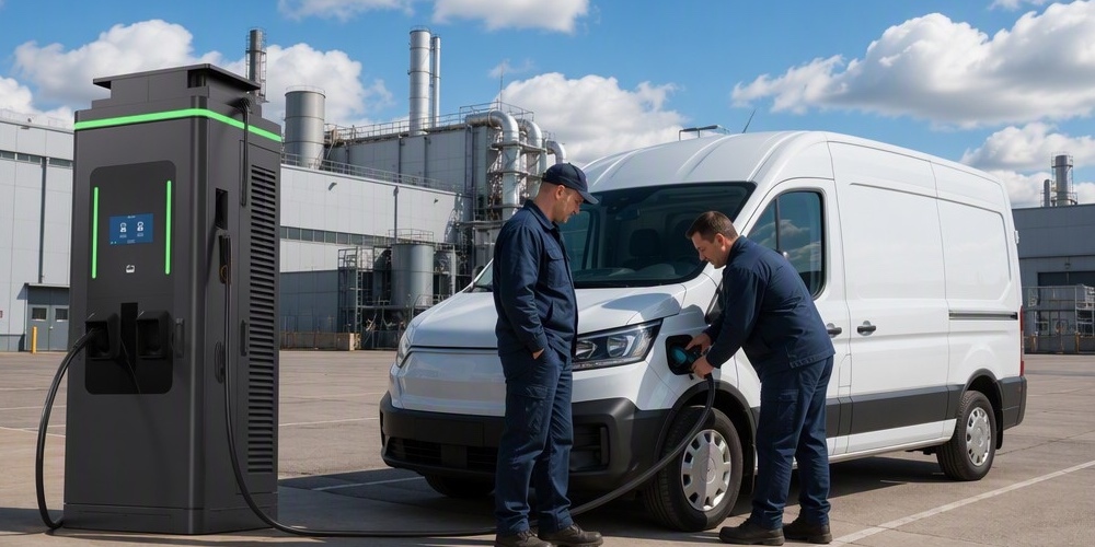Powering the Future: Deploying 60kw 90kw 120kw CCS2 for EV Truck.