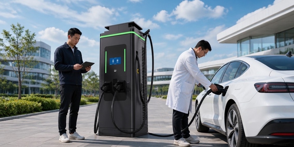 Technical Deep Dive into UL NACS Supercharging NACS Performance for Modern EV Train.