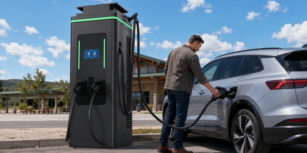 Location Intelligence for DC Fast Charging: AI-Driven Site Selection and ROI Correlation