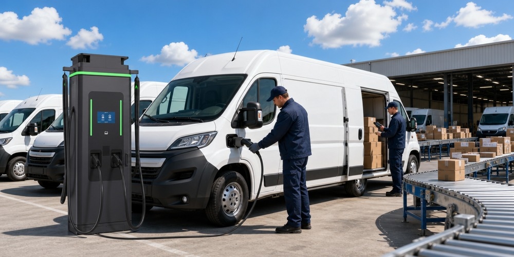 Scaling Sustainable Logistics: Integrated Rapid 90KW 180KW CHAdeMO for Charging Hubs.