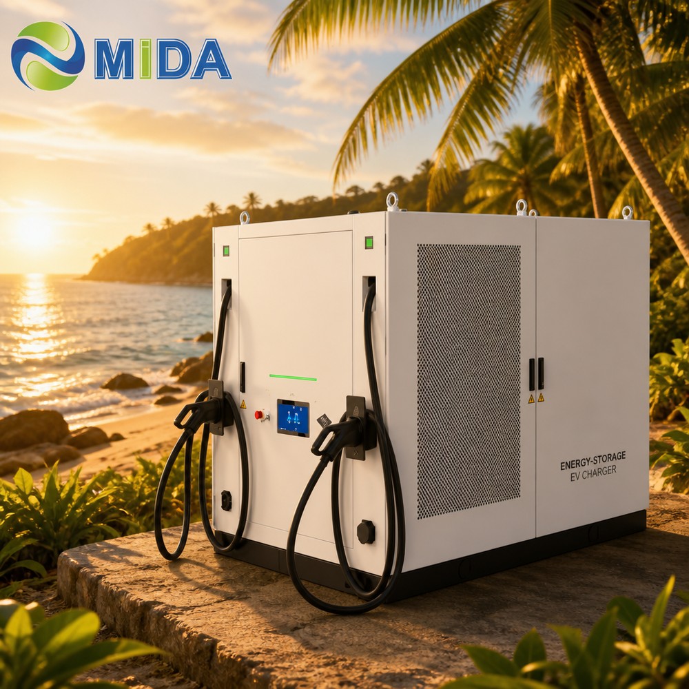 261kWh 120kW Solar Storage Charging System With DC Charger Renewable Transport Infrastructure Deployment Projects - Safe, Modular and Remotely Managed