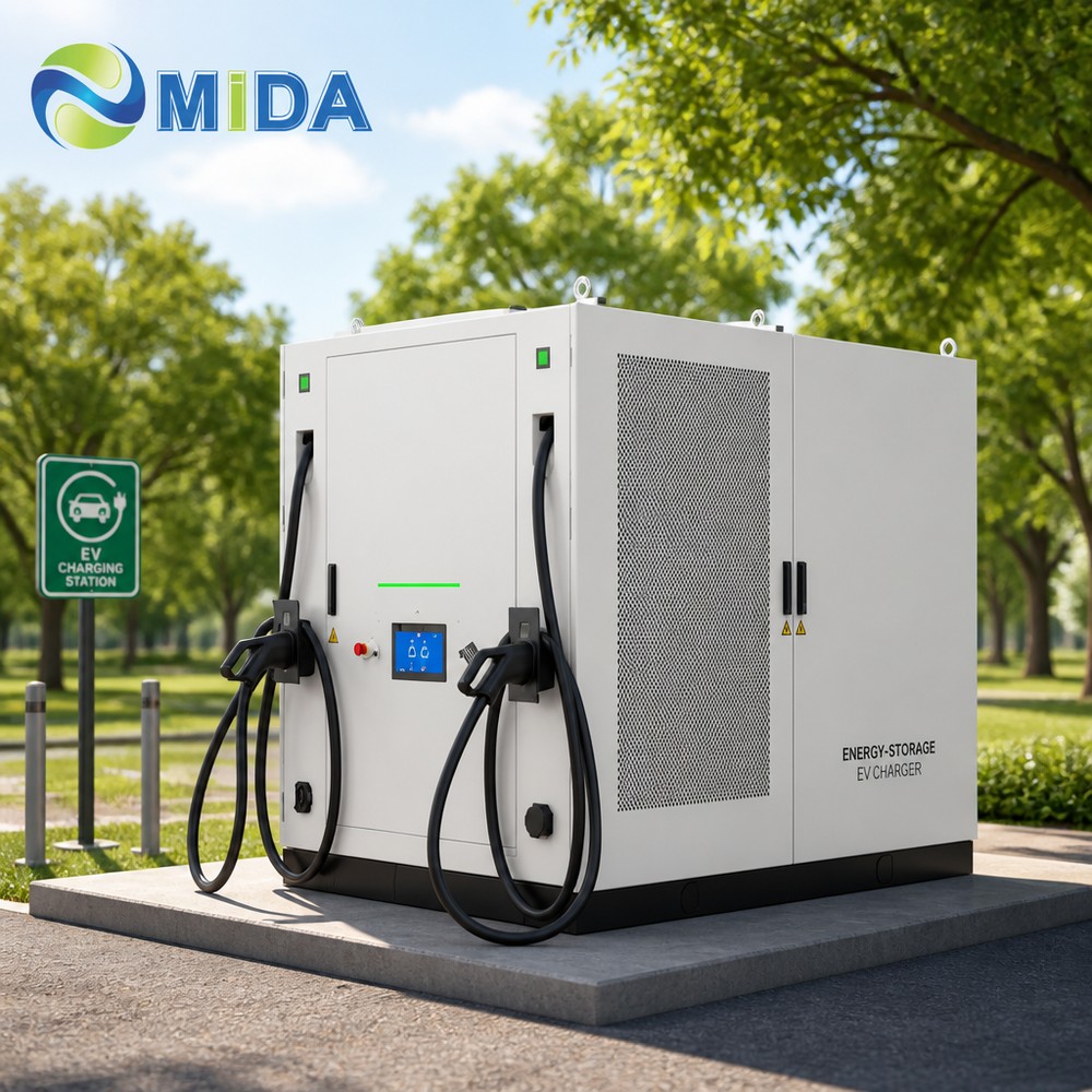 418kWh 180kW Integrated Solar Storage EV Charging Station For Commercial Fleet Infrastructure Deployment Projects - Peak Shaving and Demand-Charge Reduction