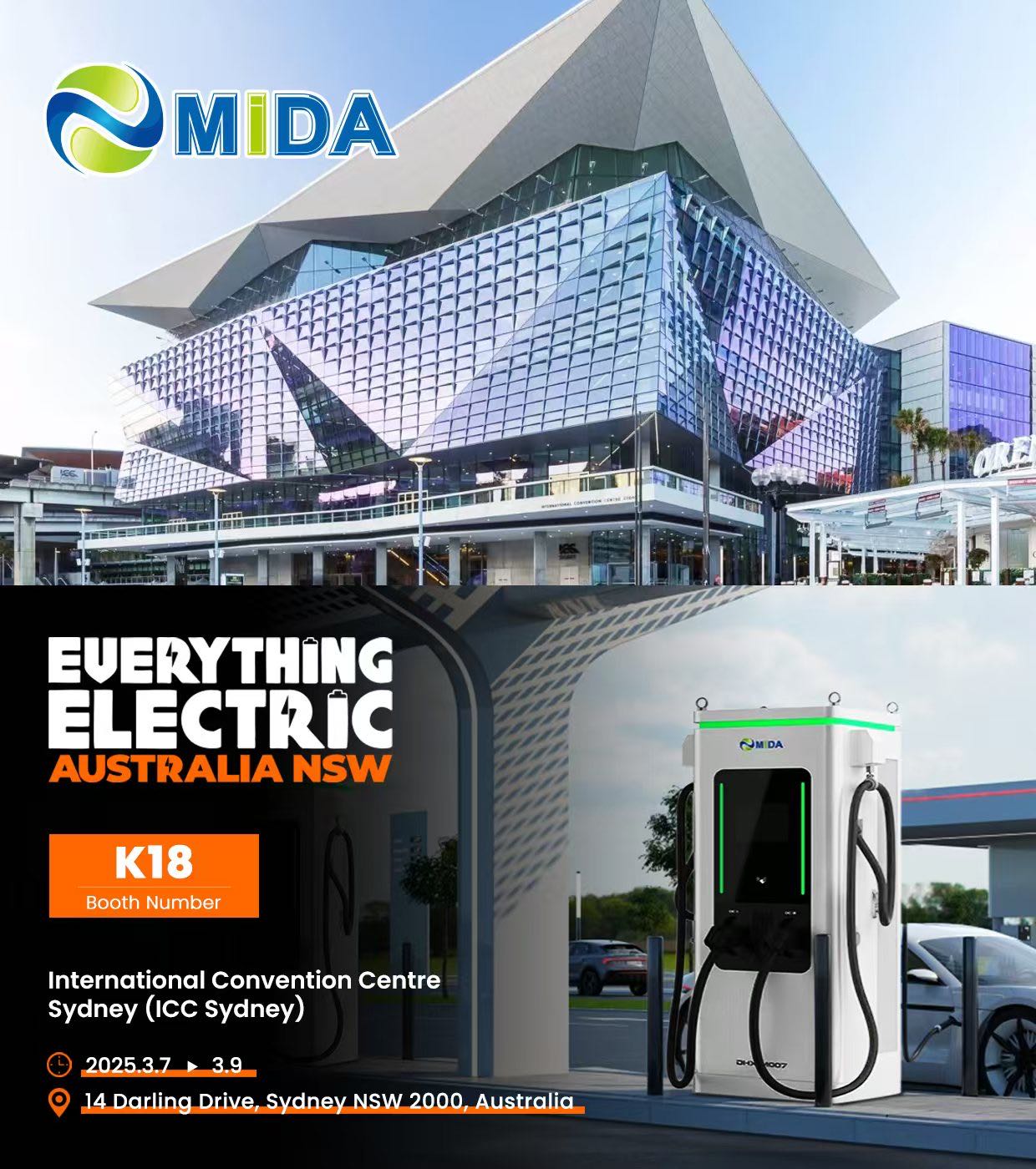 MIDA_EV_Charger_Supplier_China_Australia_Exhibition_2025_Mar_1