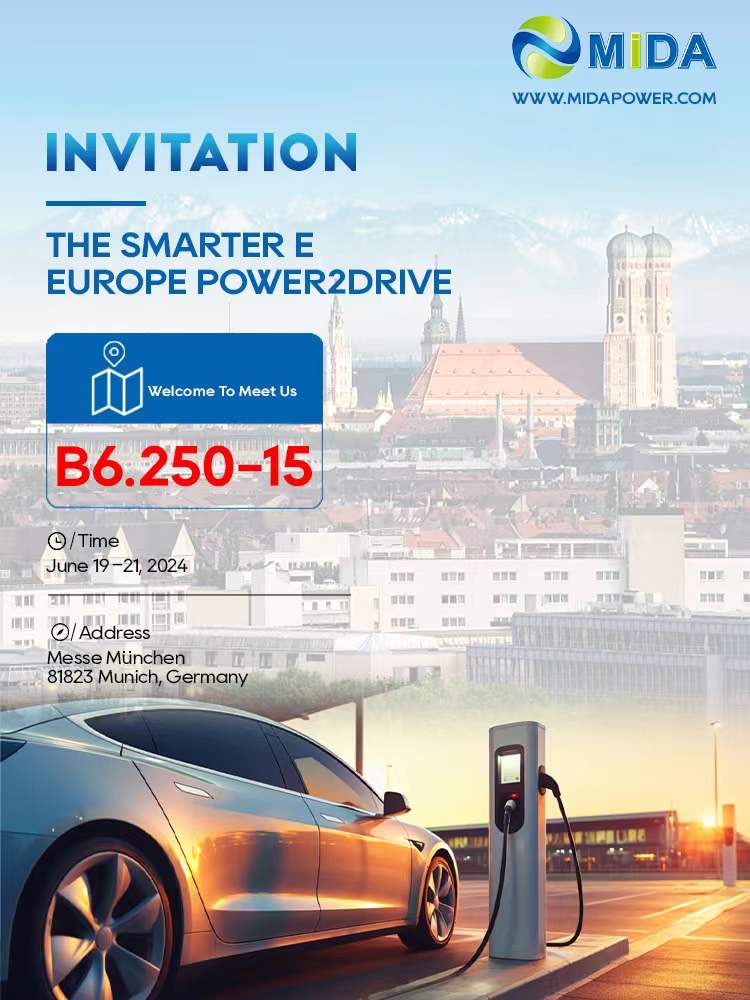 MIDA_Liquid_Cooled_Charging_Station_Power2Drive_Europe_Exhibition_2024_5