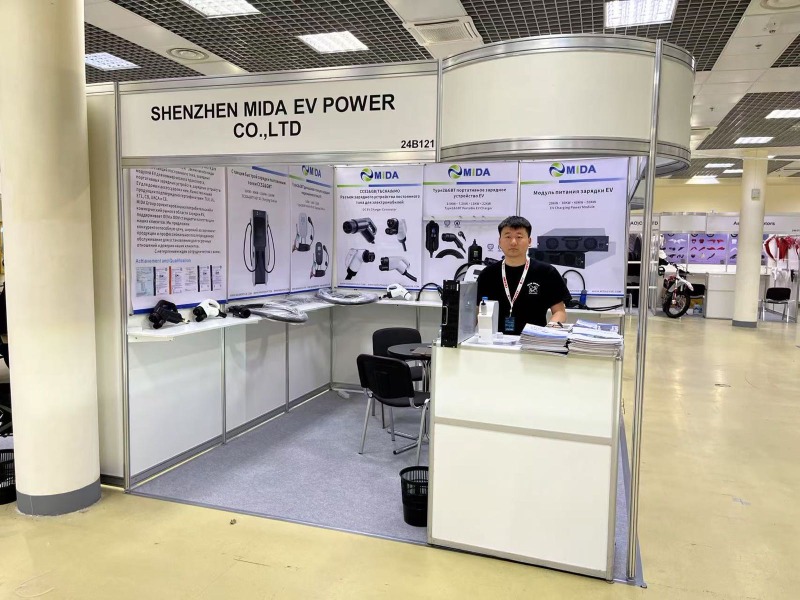 MIDA_Type_2_EV_Charger_Renwex_Russia_Exhibition_2024_Apr_1