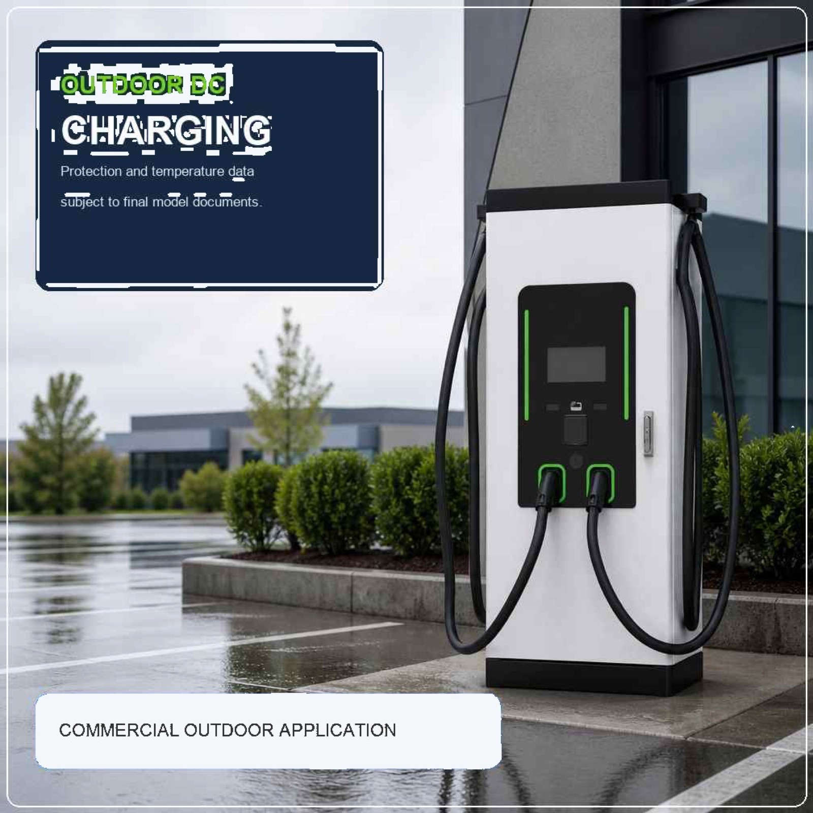60kW 100kW 160kW Floor Standing DC Fast EV Charging Pile CCS2 - Smart, Networked and Payment-Ready DC Charger